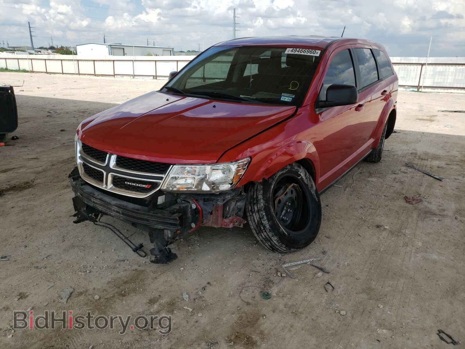 2015 DODGE JOURNEY - VIN: 3C4PDCAB2FT736146 - Фото 2