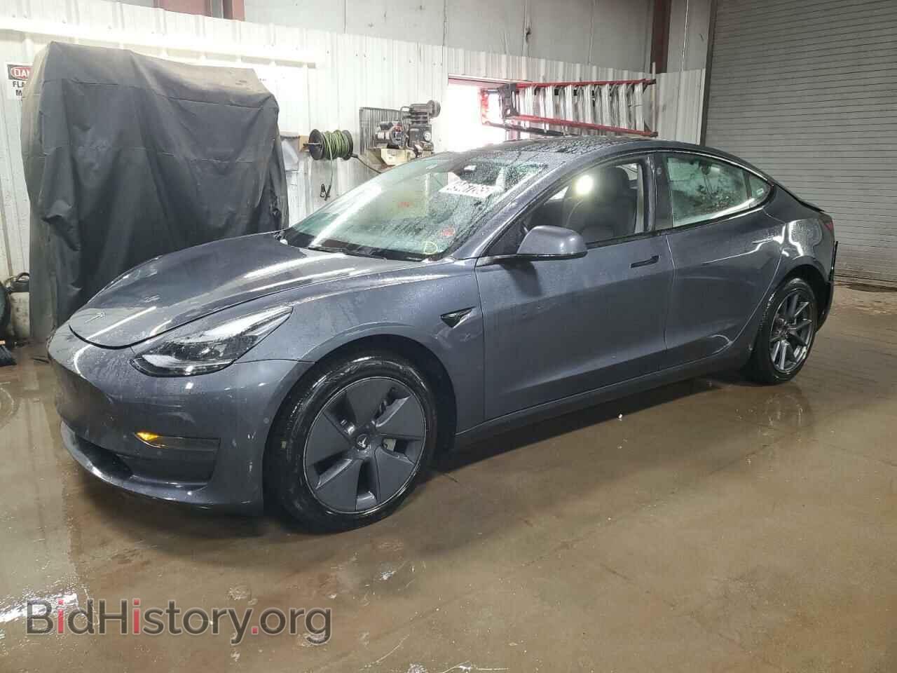 Photo 5YJ3E1EA7NF370053 - TESLA MODEL 3 2022