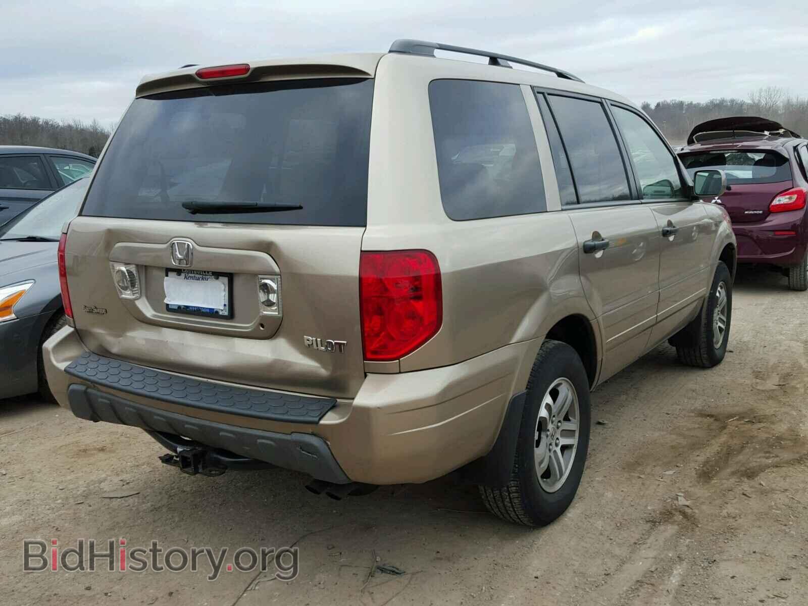 Фотография 5FNYF18475B047193 - HONDA PILOT 2005
