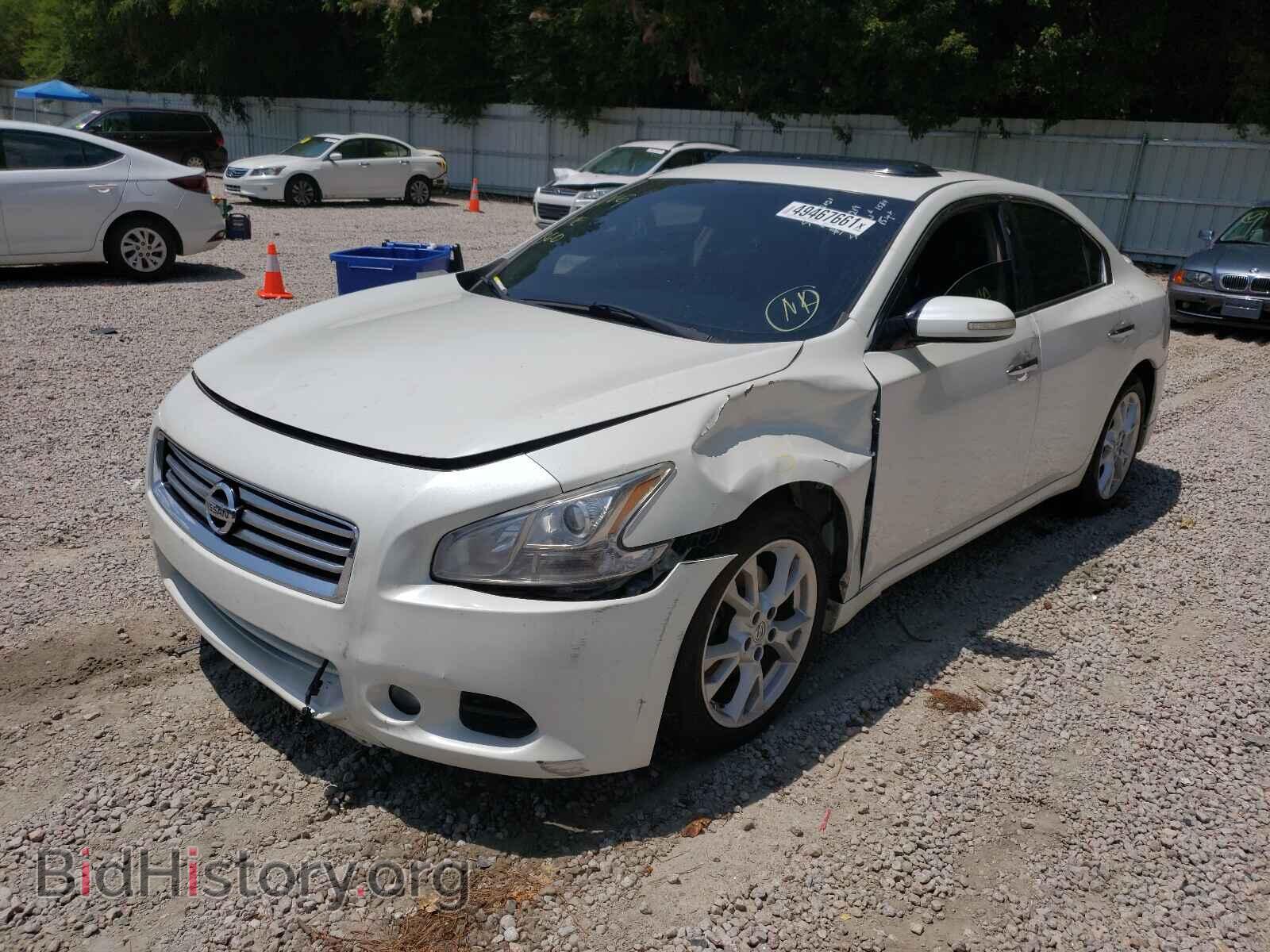 2013 NISSAN MAXIMA - VIN: 1N4AA5AP5DC841607 - Фото 2