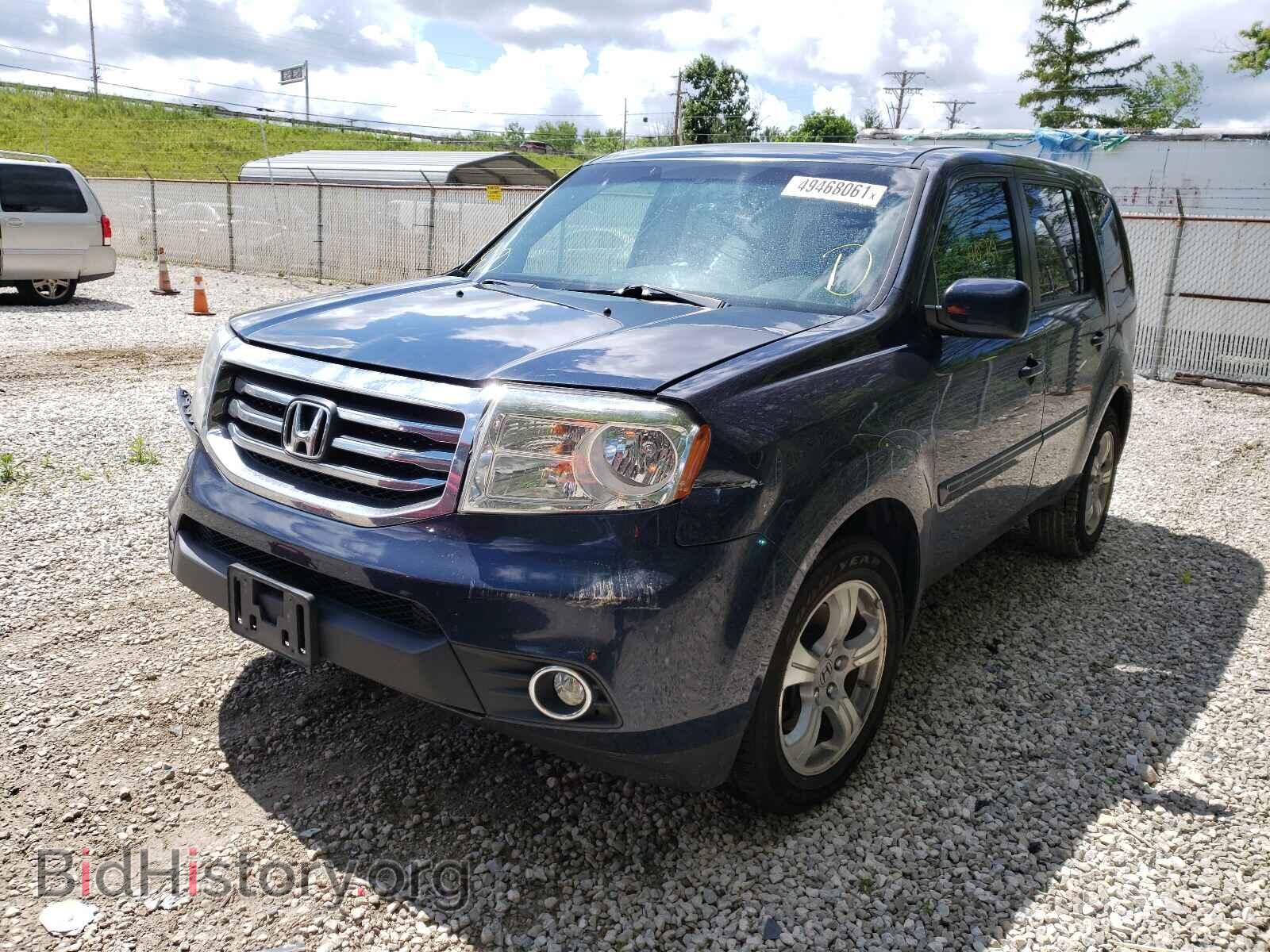 2012 HONDA PILOT - VIN: 5FNYF4H51CB079242 - Фото 2