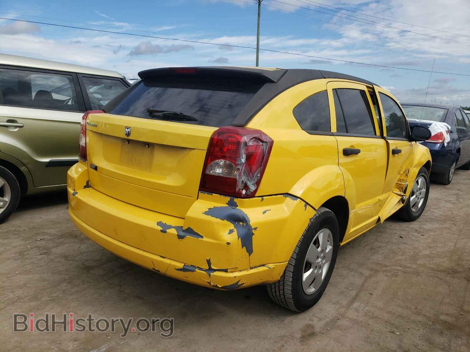 2007 DODGE CALIBER - VIN: 1B3HB28B07D530858 - Фото 4