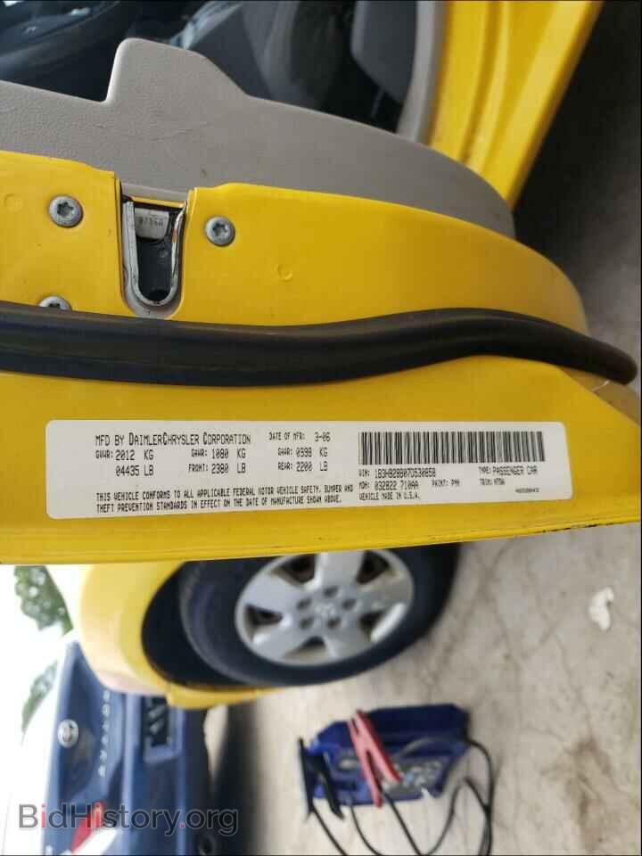 2007 DODGE CALIBER - VIN: 1B3HB28B07D530858 - Фото 10