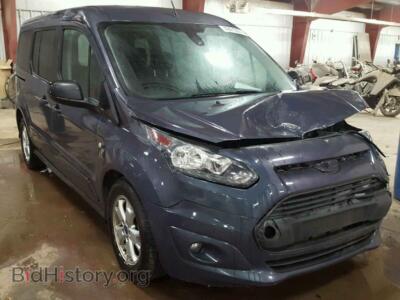2014 Ford TRANSIT CO, синий — VIN NM0GS9F71E1167211, Copart