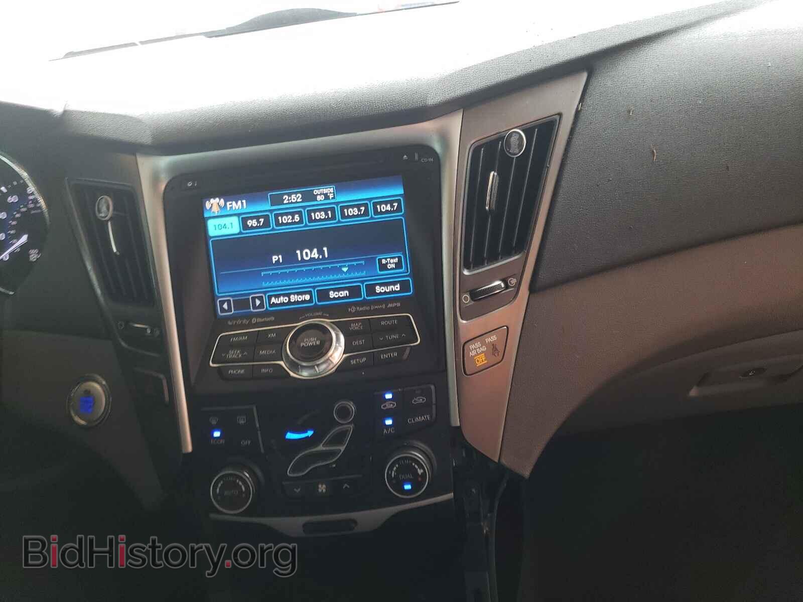 2012 HYUNDAI SONATA - VIN: KMHEC4A46CA041507 - Фото 9