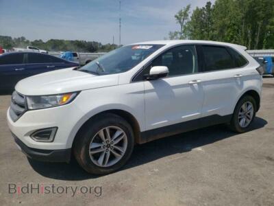 2017 Ford EDGE Edge SEL, white — VIN 2FMPK4J99HBC03892, Copart
