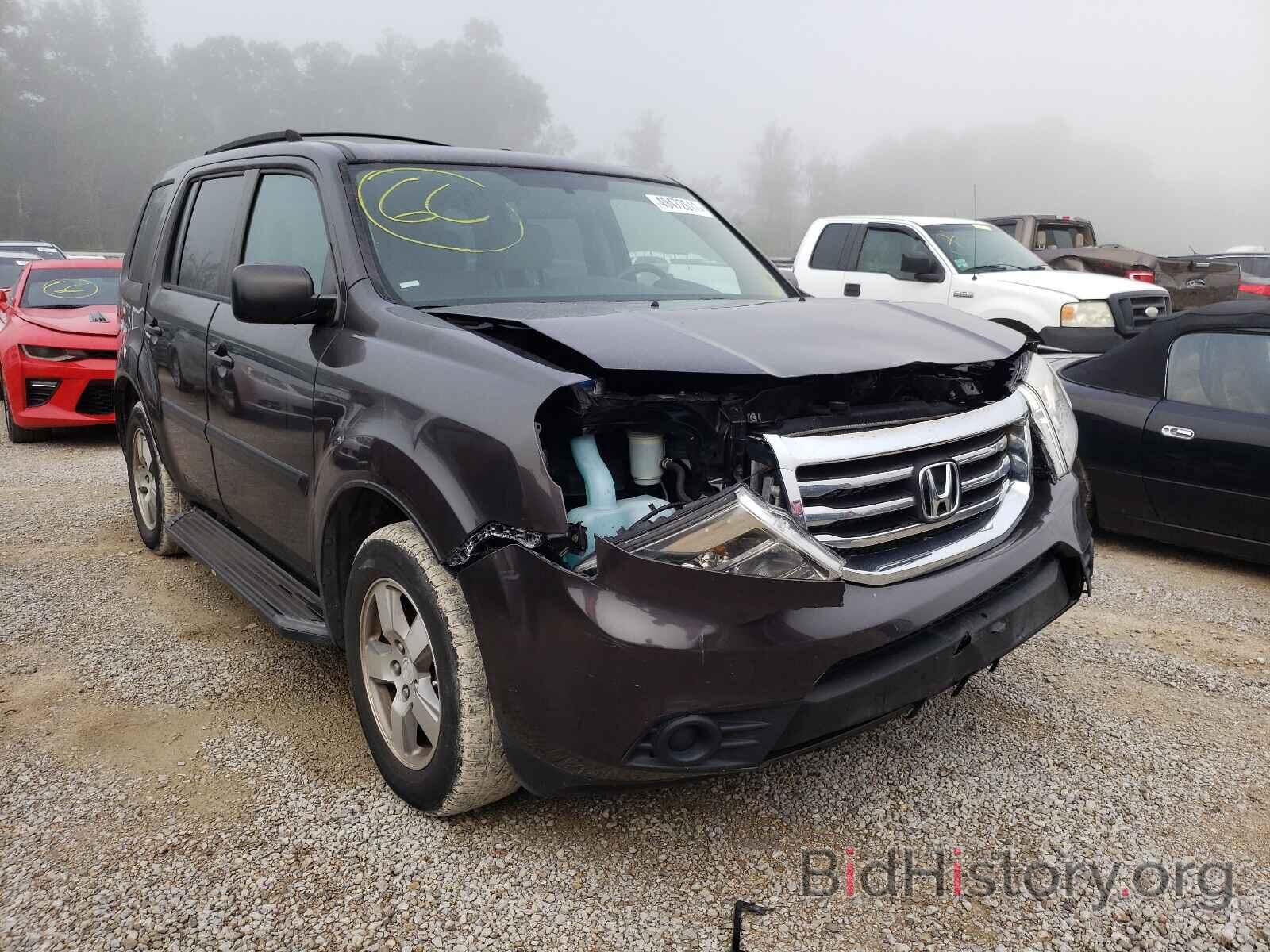 Фотография 5FNYF3H29EB007076 - HONDA PILOT 2014