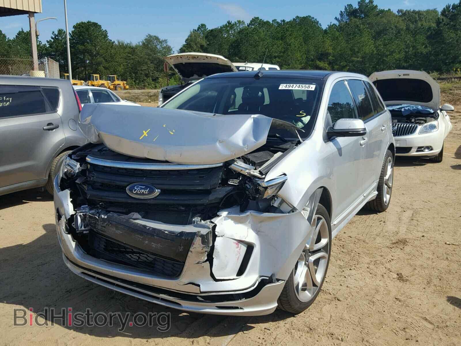 2014 FORD EDGE - VIN: 2FMDK3AK2EBB27573 - Фото 2