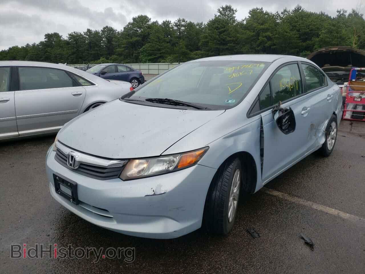 2012 HONDA CIVIC - VIN: 19XFB2F54CE318167 - Фото 2