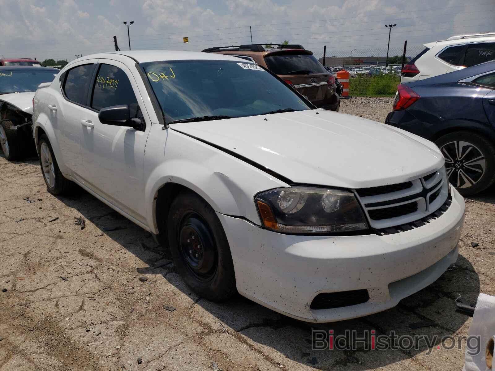 Фотография 1C3CDZAB9EN130802 - DODGE AVENGER 2014