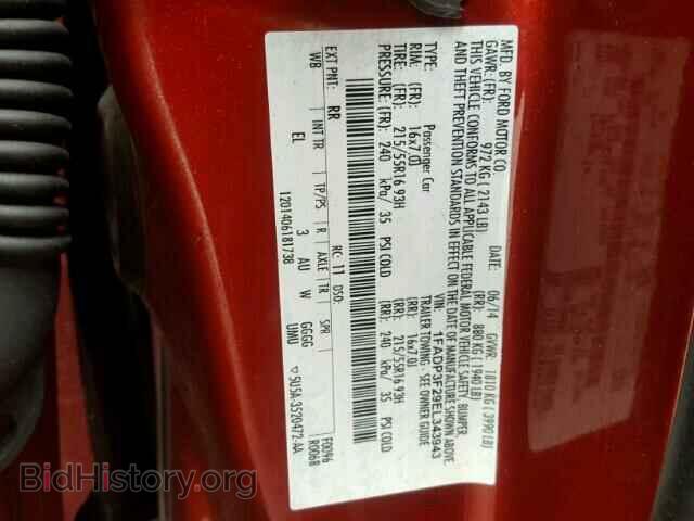 2014 FORD FOCUS - VIN: 1FADP3F29EL343943 - Фото 10