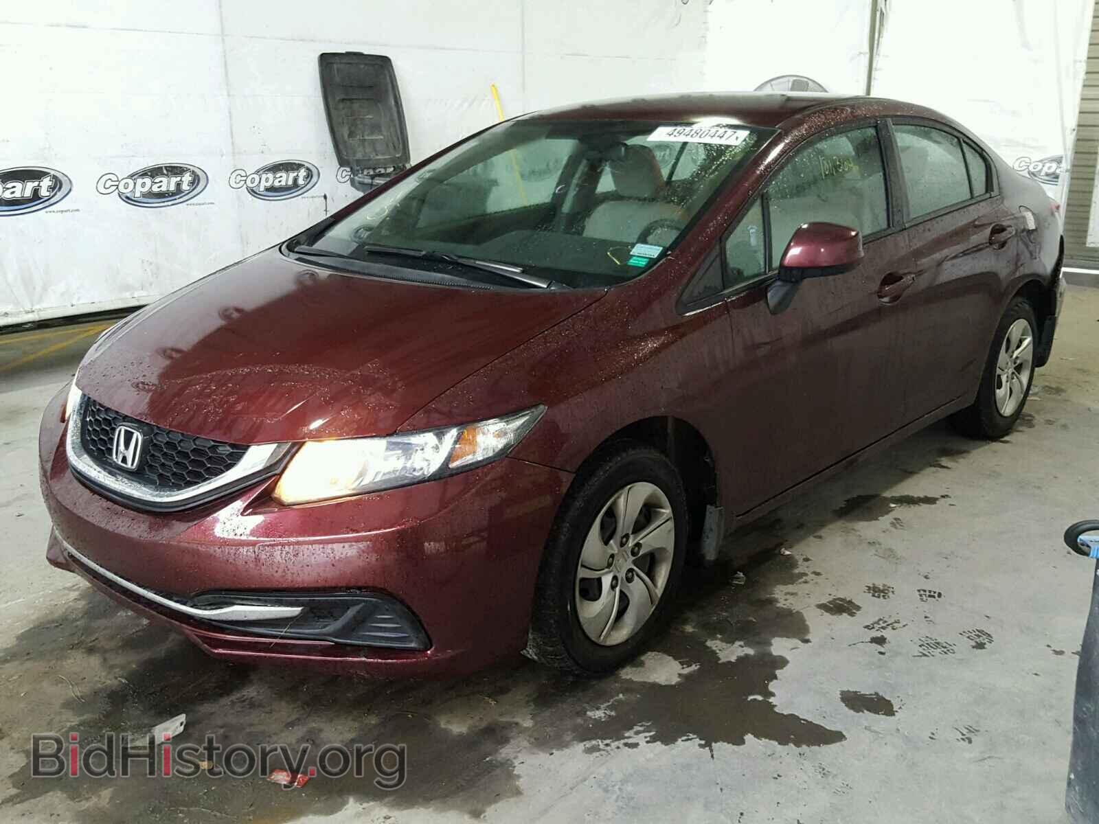 2013 HONDA CIVIC - VIN: 19XFB2F51DE052110 - Фото 2