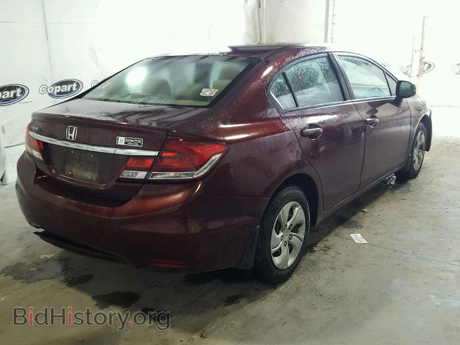 2013 HONDA CIVIC - VIN: 19XFB2F51DE052110 - Фото 4