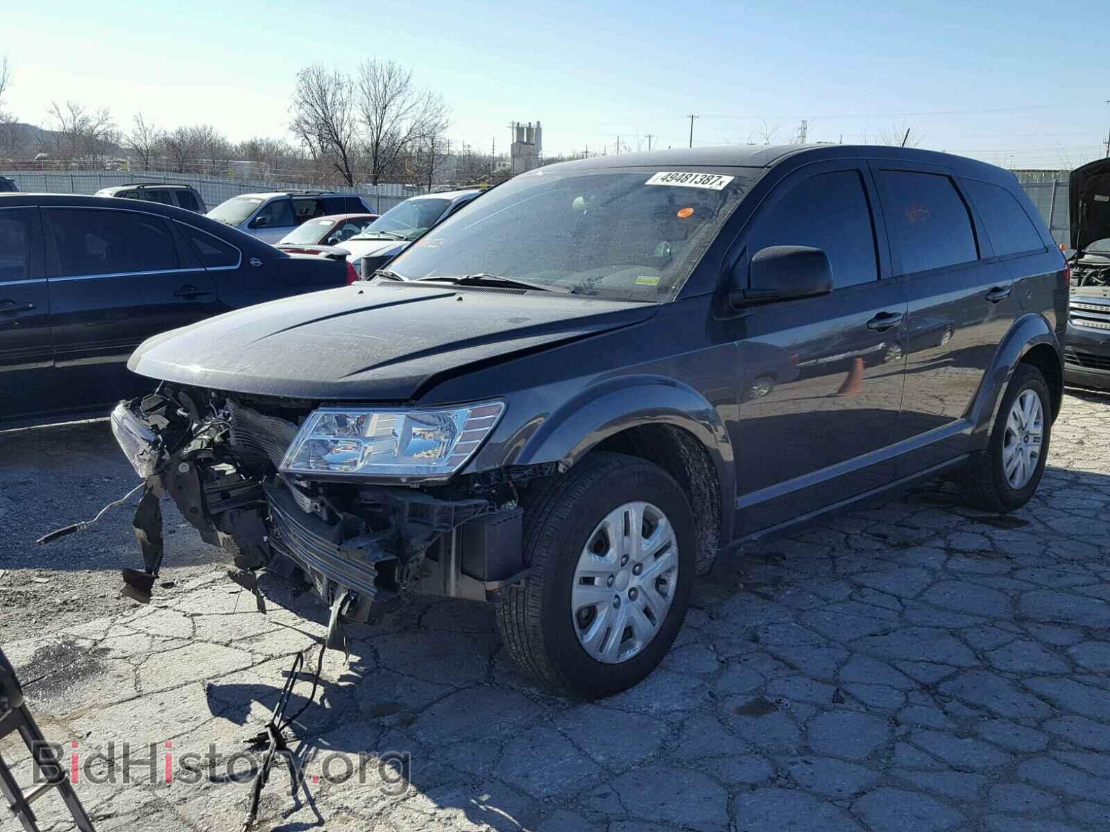 2014 DODGE JOURNEY - VIN: 3C4PDCAB9ET221224 - Фото 2