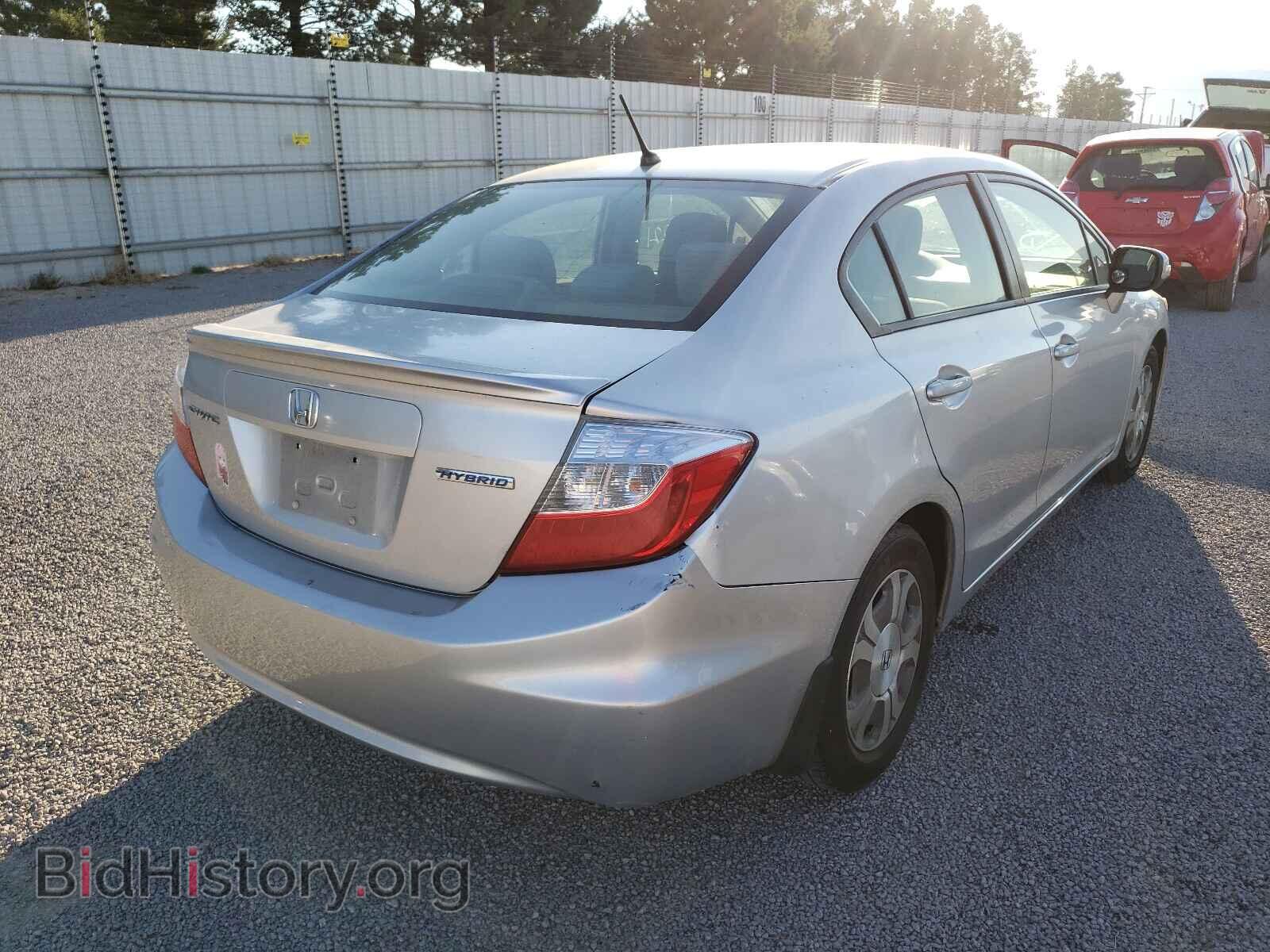 2012 HONDA CIVIC - VIN: JHMFB4F2XCS006139 - Фото 4