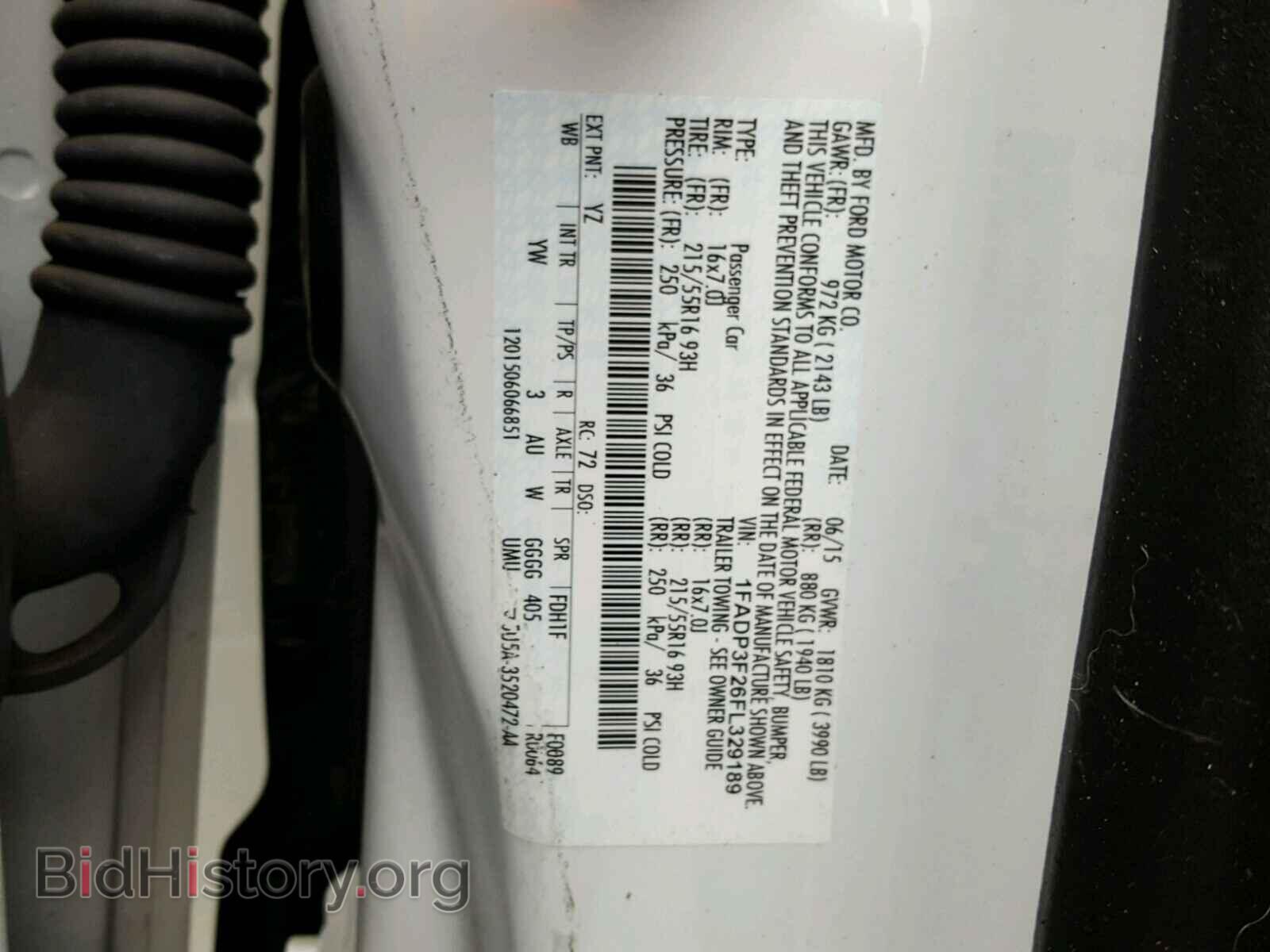 2015 FORD FOCUS - VIN: 1FADP3F26FL329189 - Photo 10