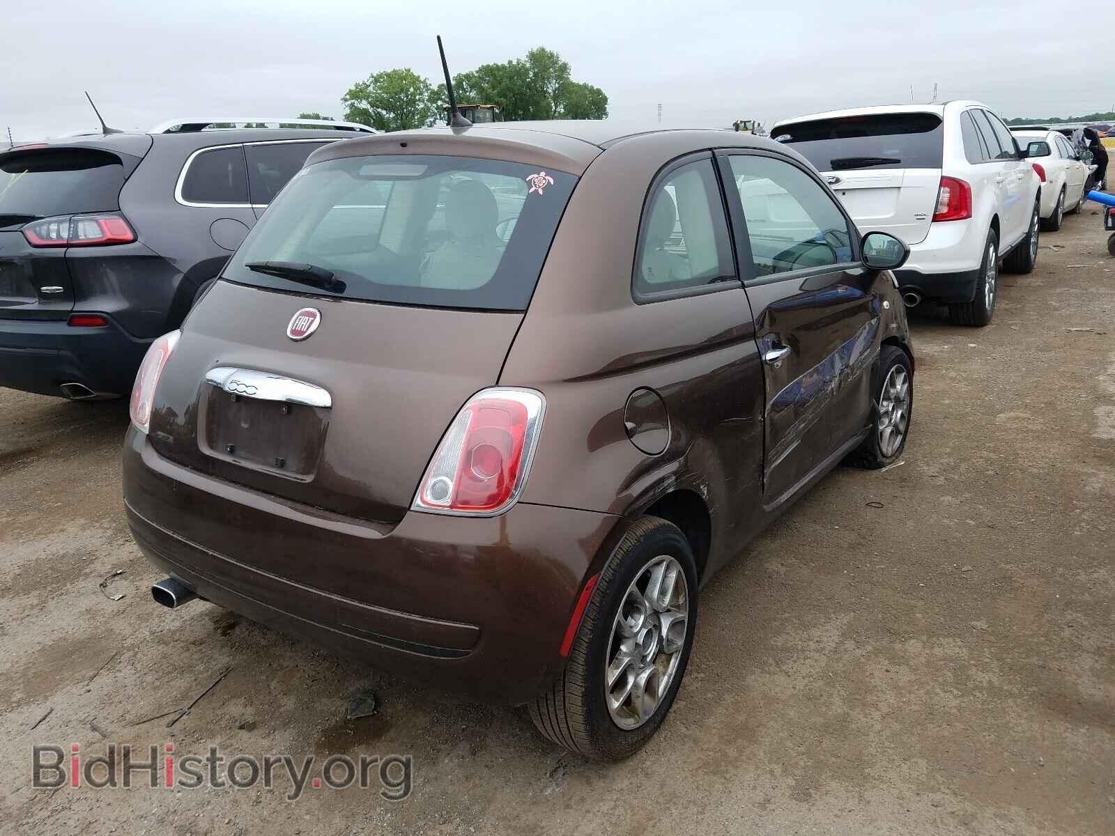 2012 FIAT 500 - VIN: 3C3CFFAR0CT344077 - Фото 4