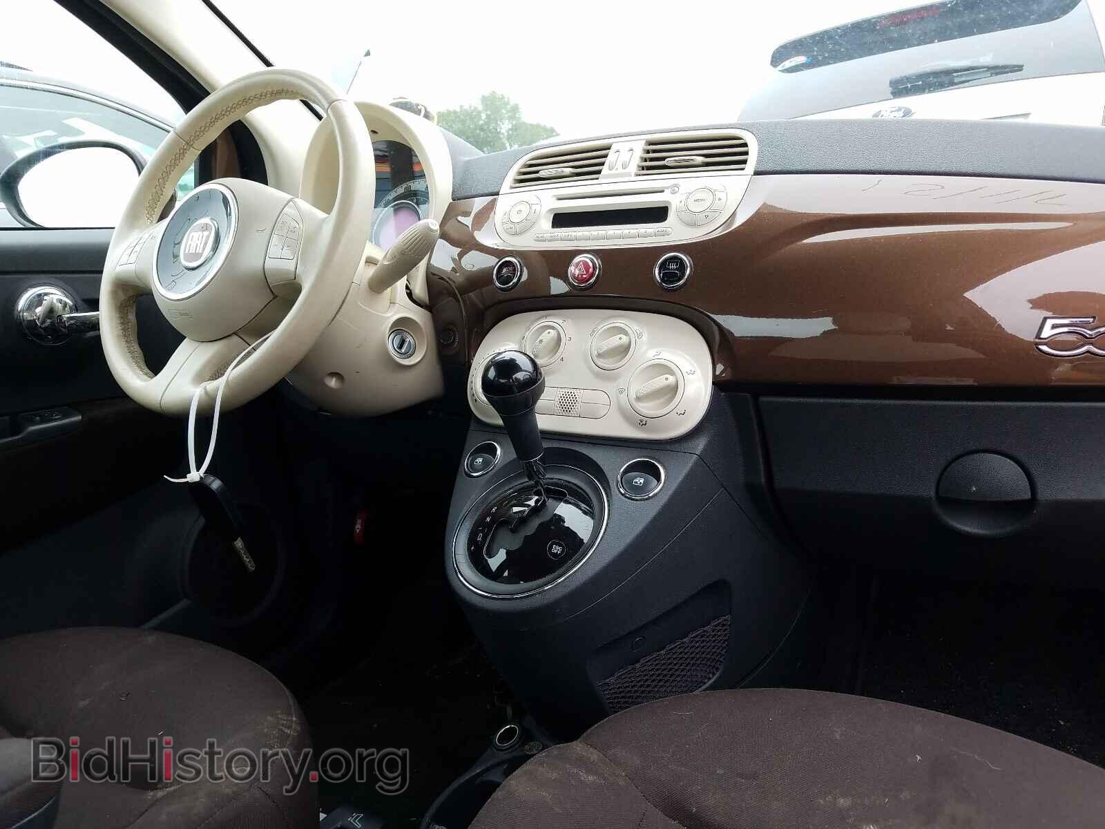 2012 FIAT 500 - VIN: 3C3CFFAR0CT344077 - Фото 9