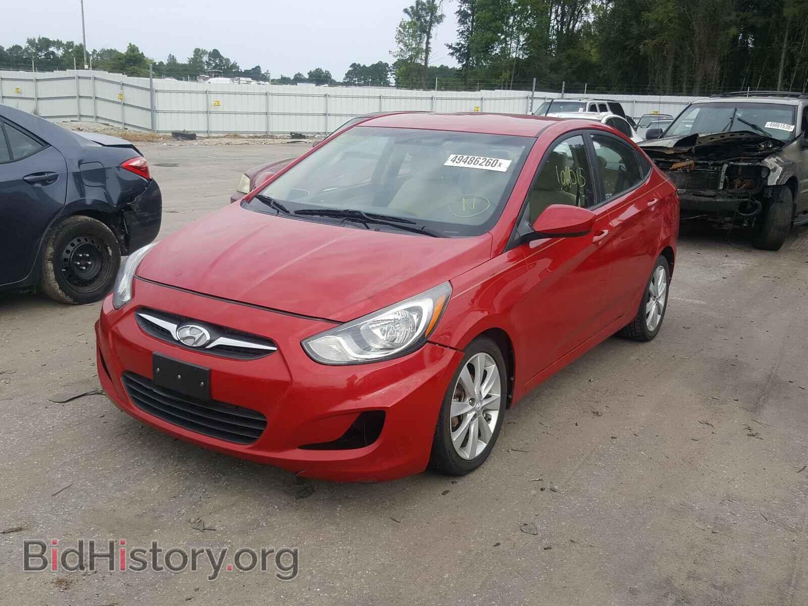 2013 HYUNDAI ACCENT - VIN: KMHCU4AE8DU305470 - Photo 2