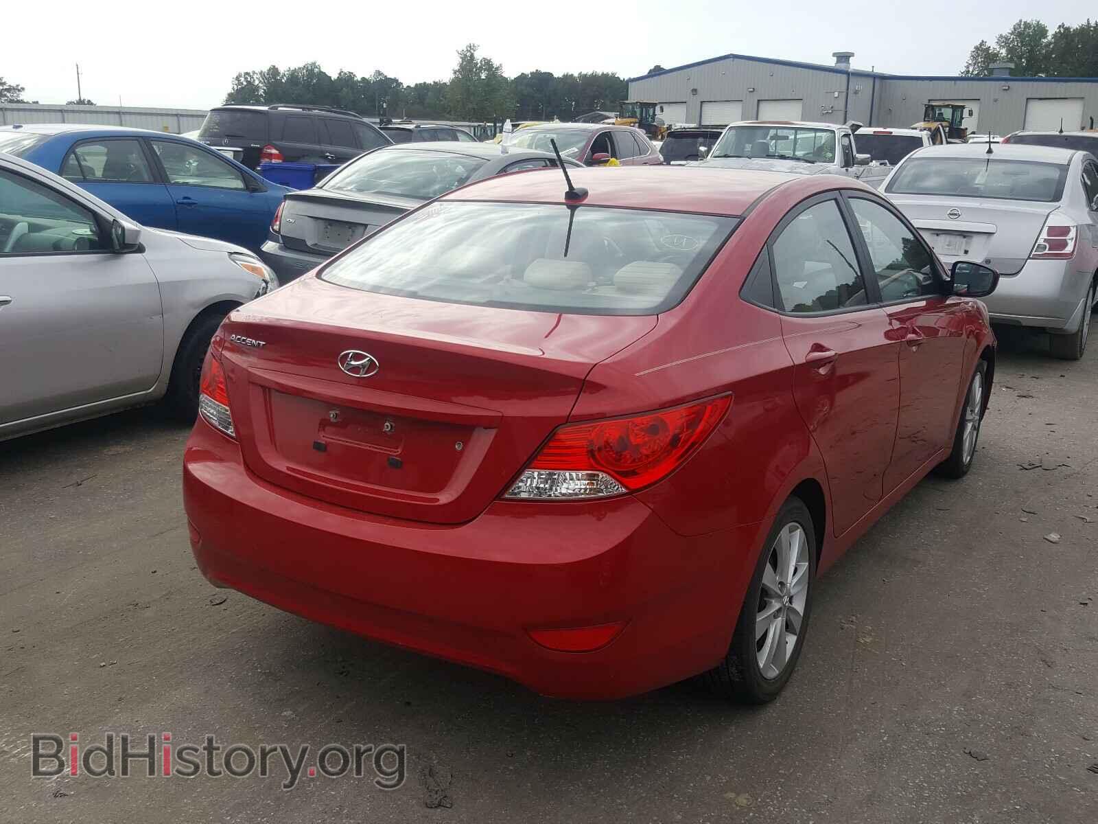 2013 HYUNDAI ACCENT - VIN: KMHCU4AE8DU305470 - Photo 4