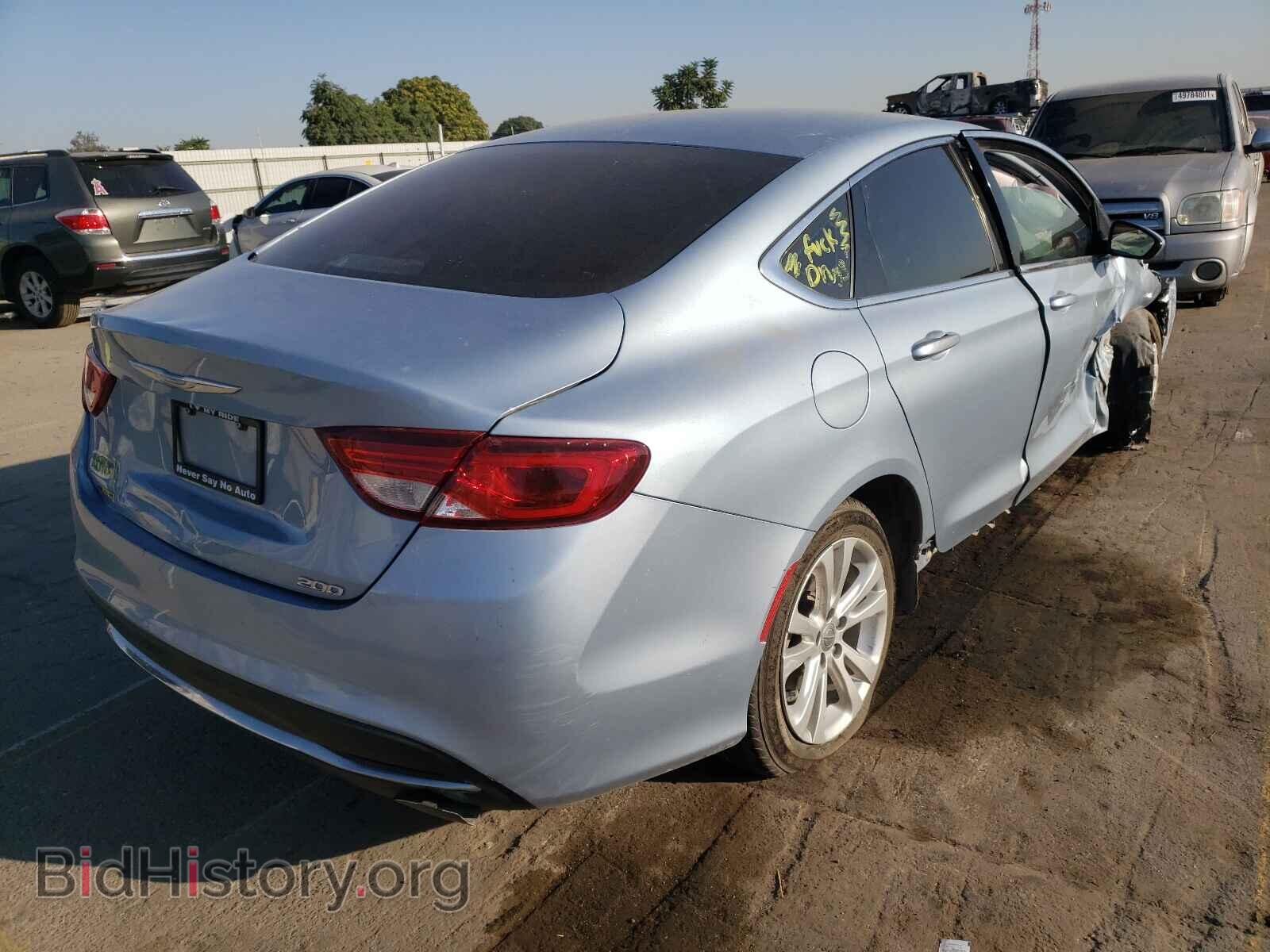 2015 CHRYSLER 200 - VIN: 1C3CCCAB2FN742941 - Photo 4