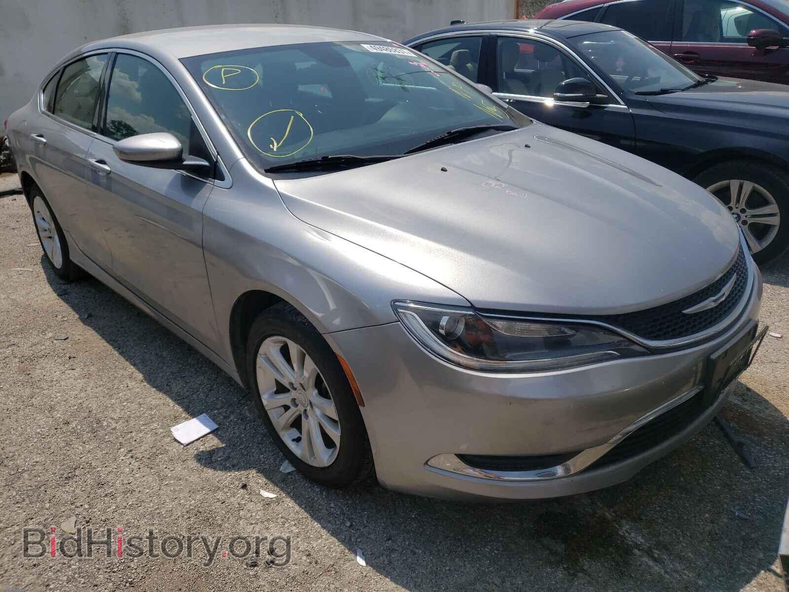 Фотография 1C3CCCABXFN583702 - CHRYSLER 200 2015