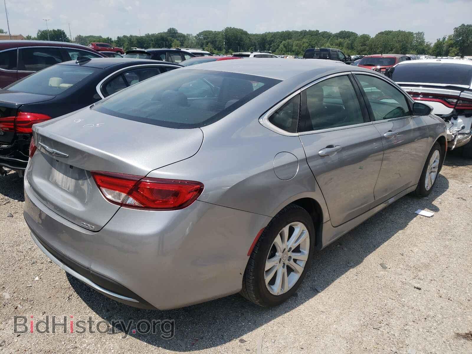 2015 CHRYSLER 200 - VIN: 1C3CCCABXFN583702 - Фото 4