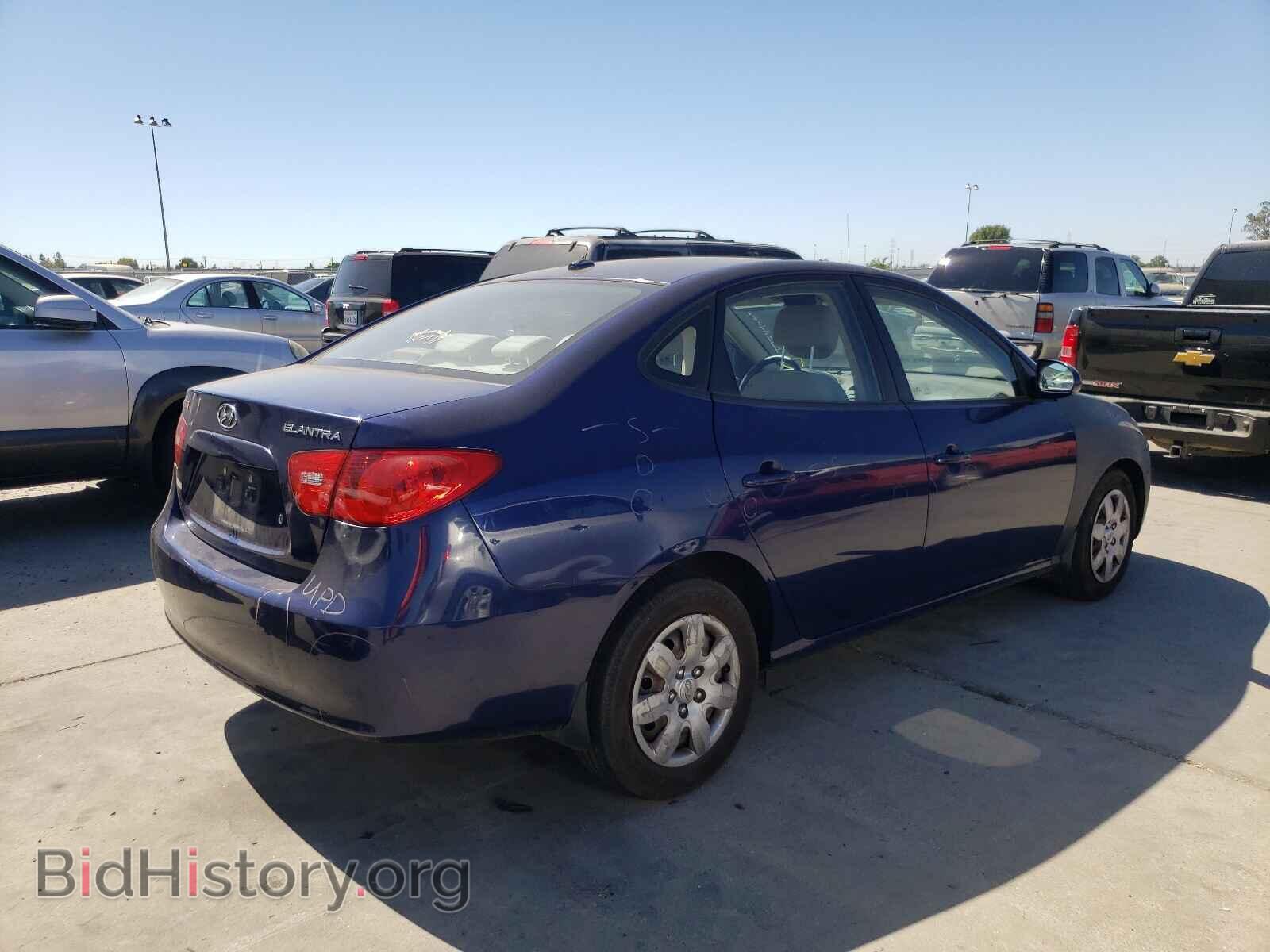 2007 HYUNDAI ELANTRA - VIN: KMHDU46D17U257559 - Фото 4