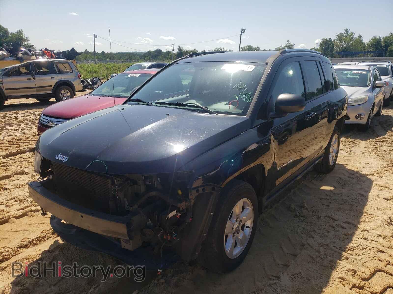 2014 JEEP COMPASS - VIN: 1C4NJCBA7ED594791 - Фото 2