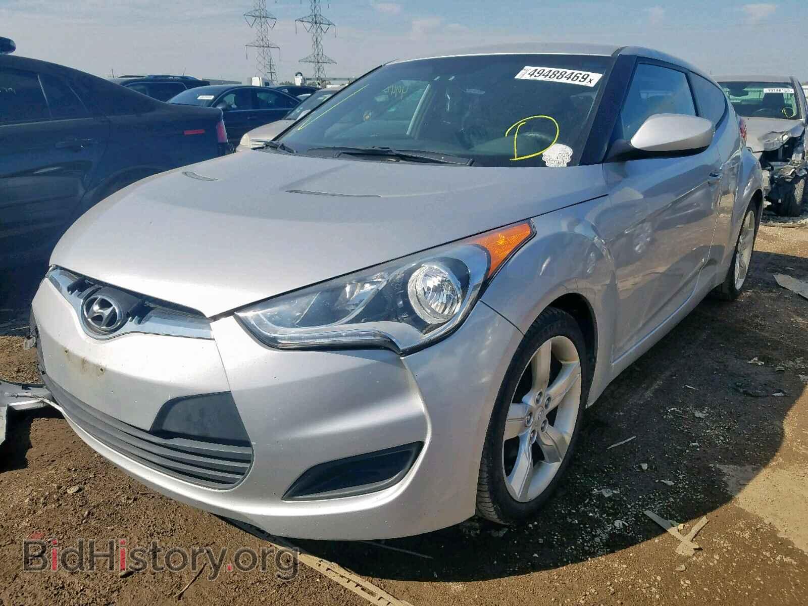 2012 HYUNDAI VELOSTER - VIN: KMHTC6AD4CU073096 - Фото 2