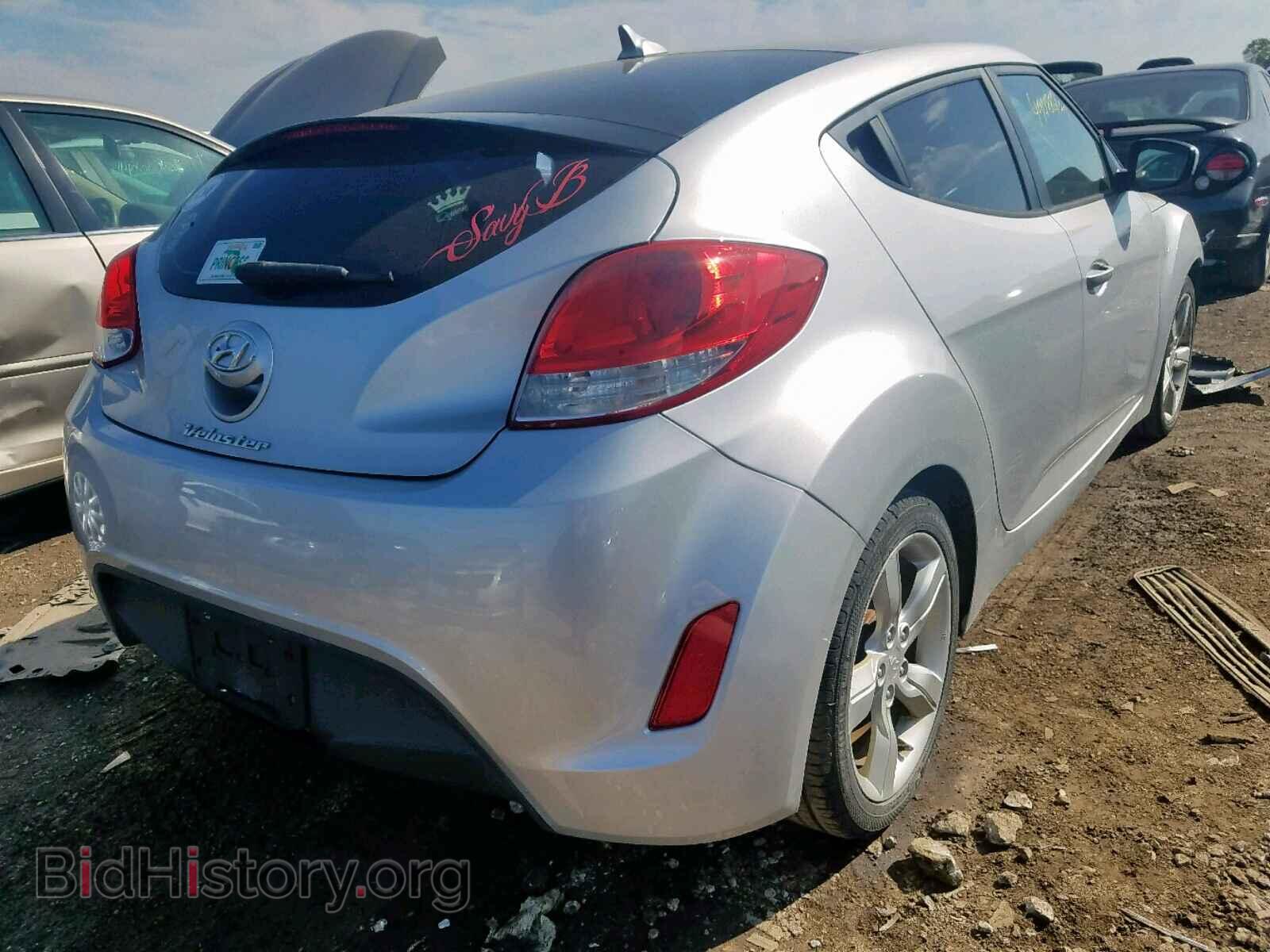 2012 HYUNDAI VELOSTER - VIN: KMHTC6AD4CU073096 - Фото 4