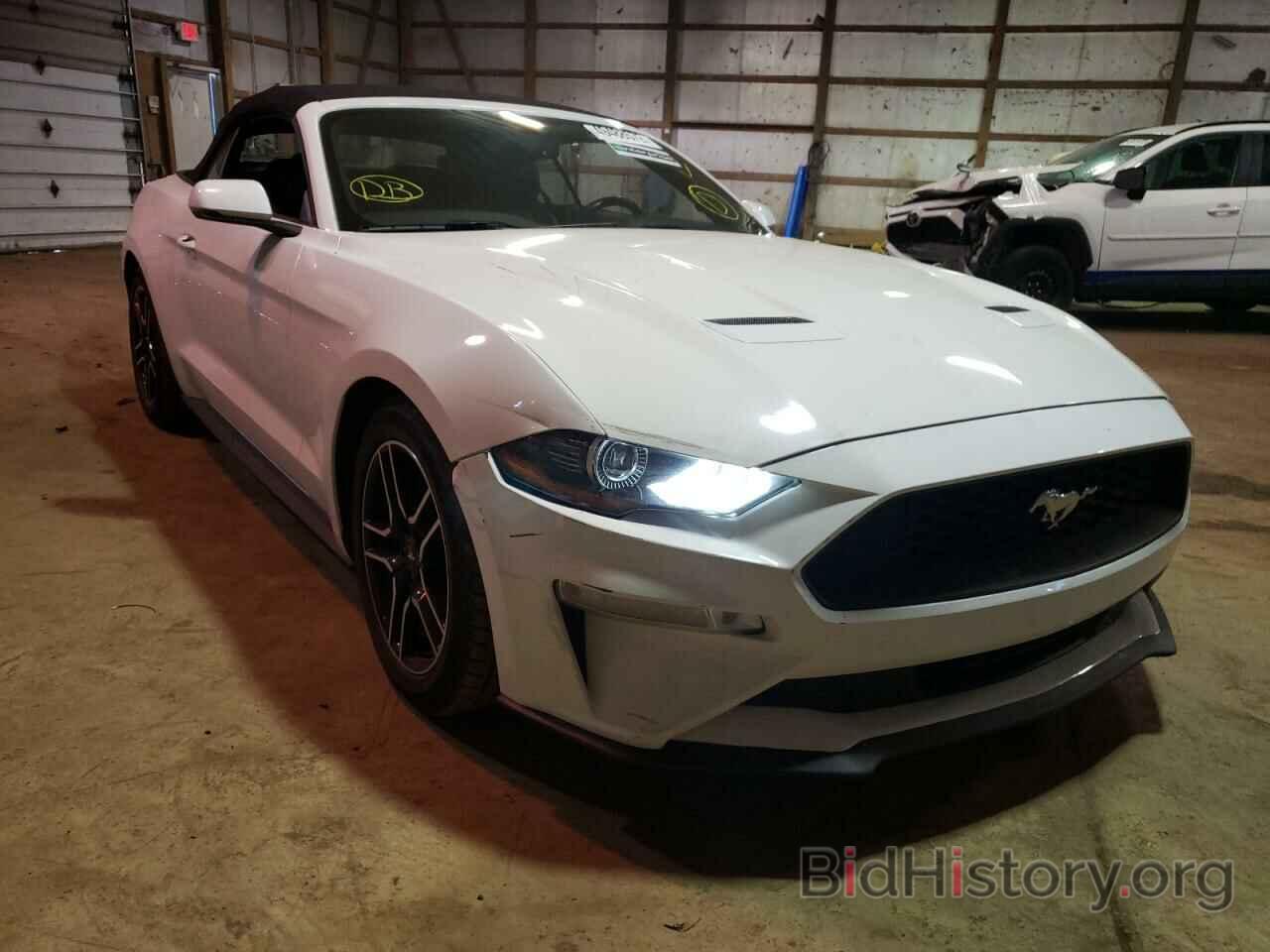 Photo 1FATP8UH1L5101438 - FORD MUSTANG 2020