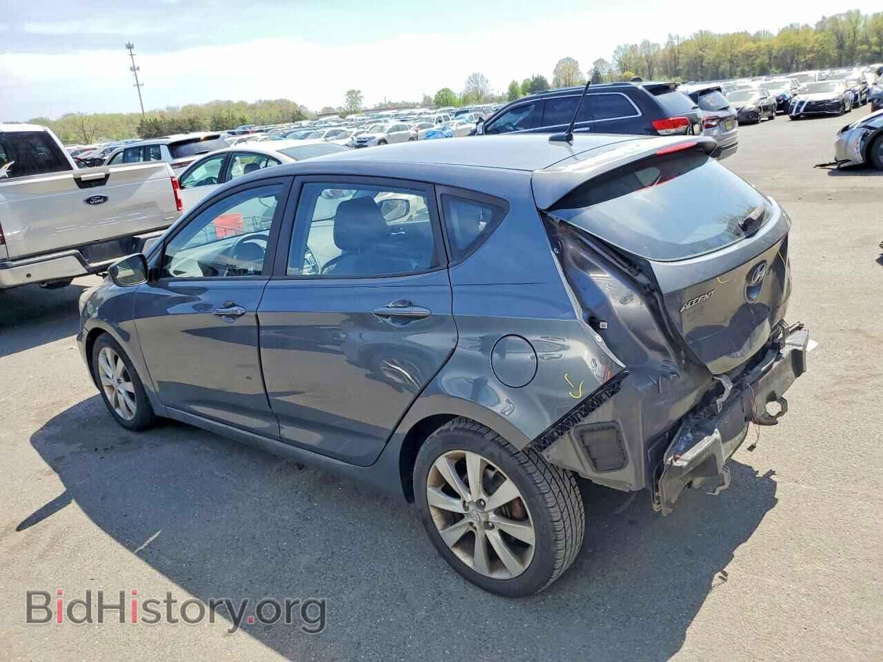 2012 HYUNDAI ACCENT - VIN: KMHCU5AEXCU041267 - Фото 2