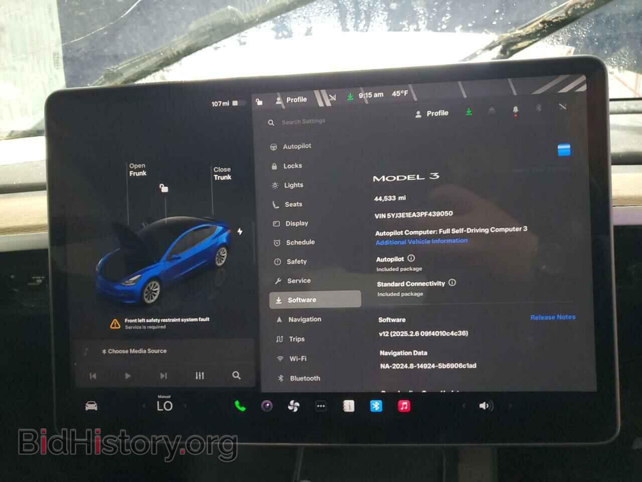 2023 TESLA MODEL 3 - VIN: 5YJ3E1EA3PF439050 - Фото 9