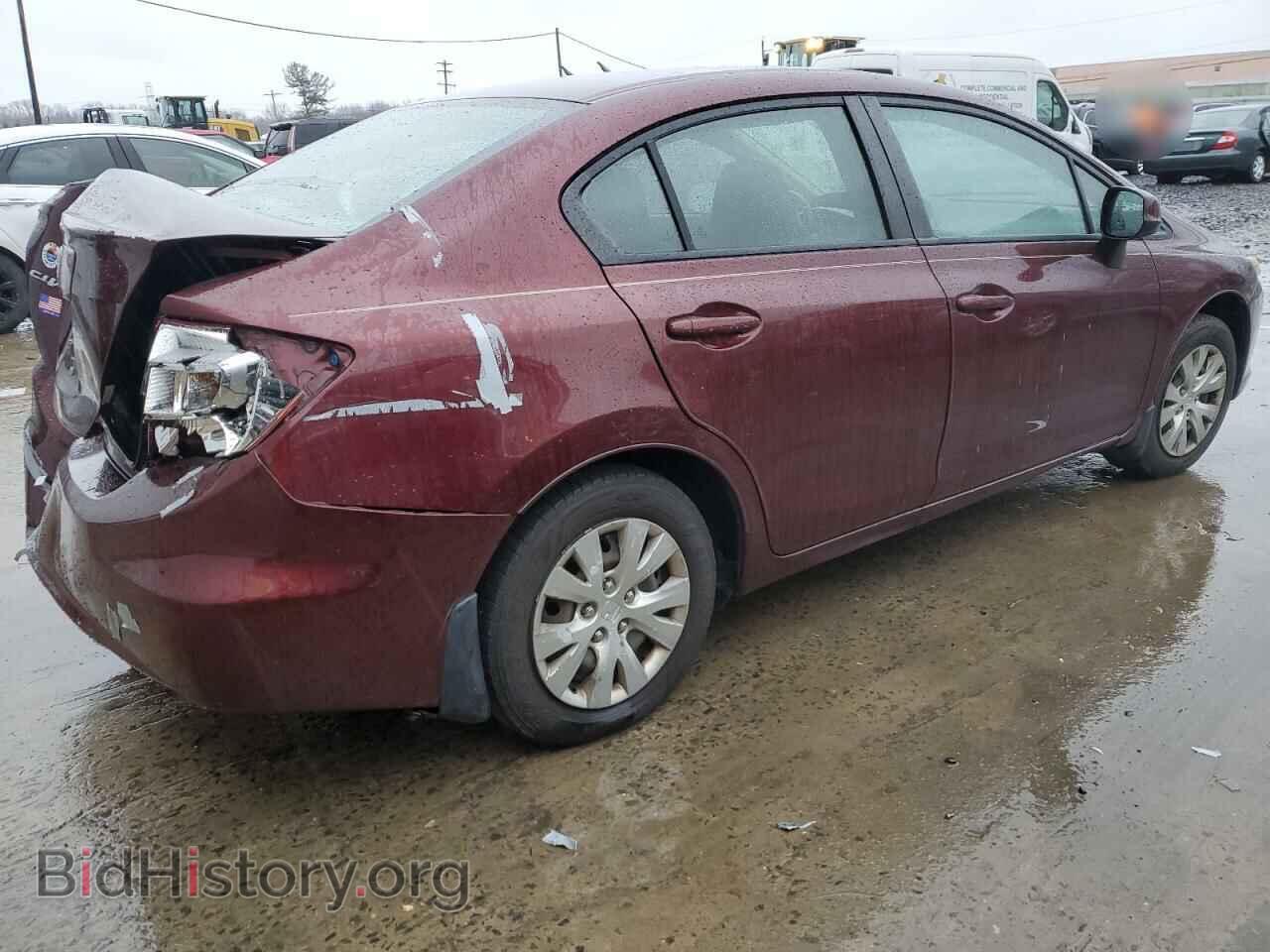 2012 HONDA CIVIC - VIN: 19XFB2F55CE042260 - Фото 3