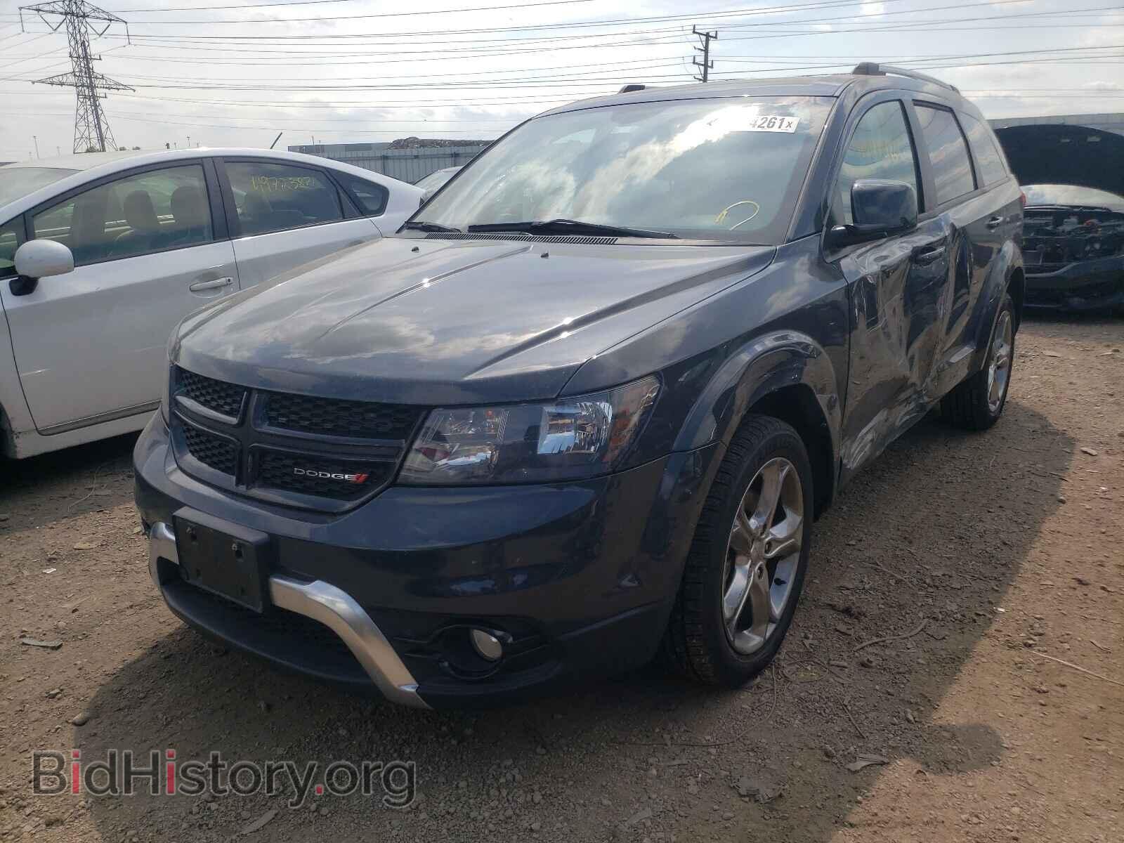2017 DODGE JOURNEY - VIN: 3C4PDCGB5HT619994 - Фото 2