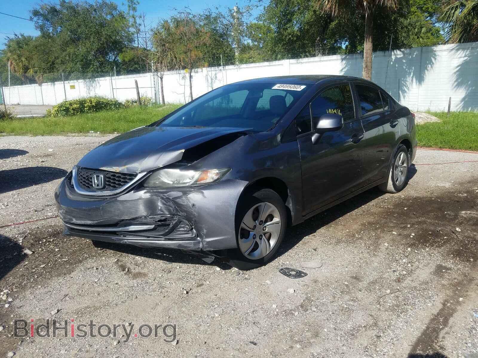 2013 HONDA CIVIC - VIN: 19XFB2F52DE047482 - Фото 2