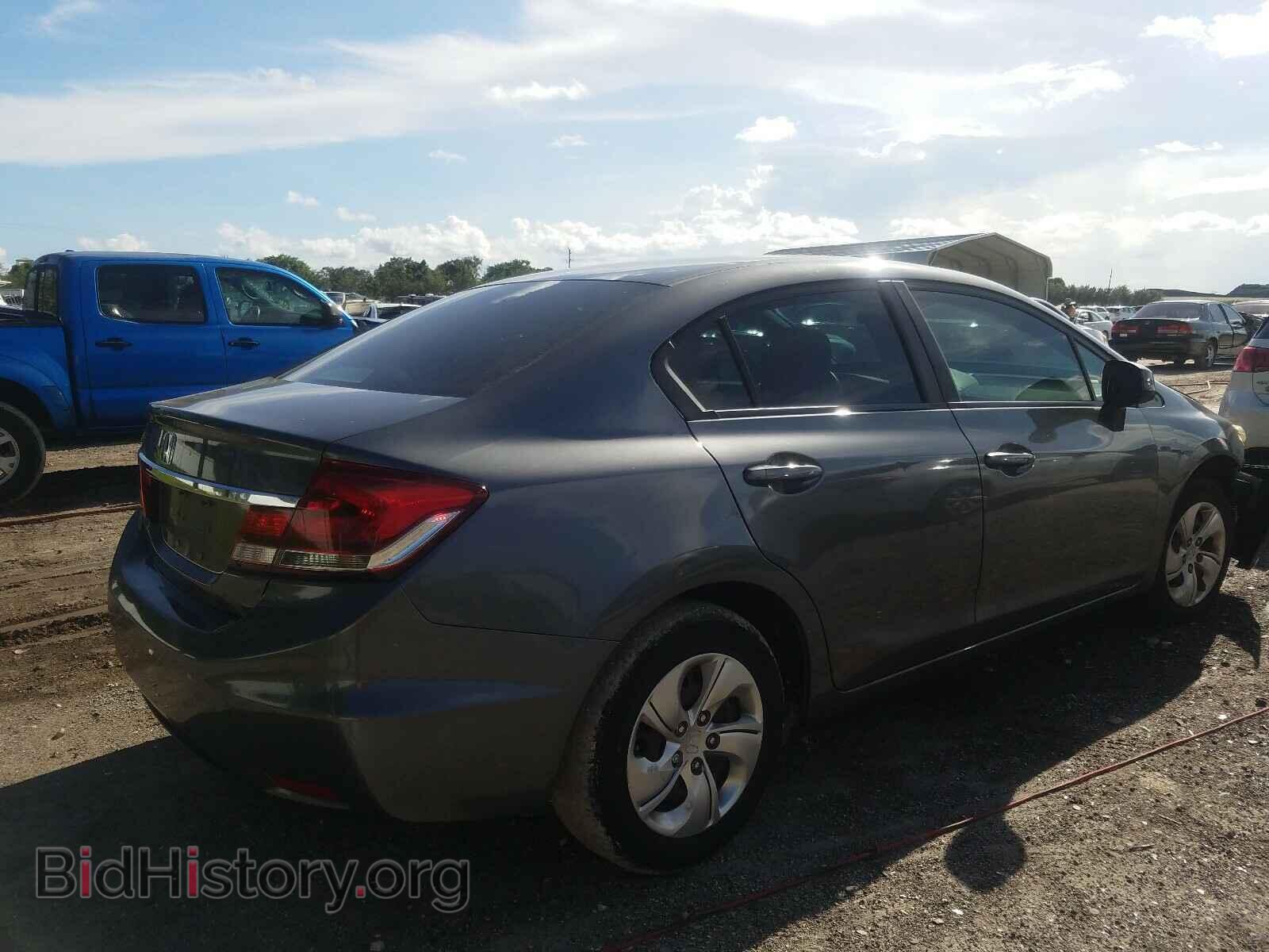 2013 HONDA CIVIC - VIN: 19XFB2F52DE047482 - Фото 4