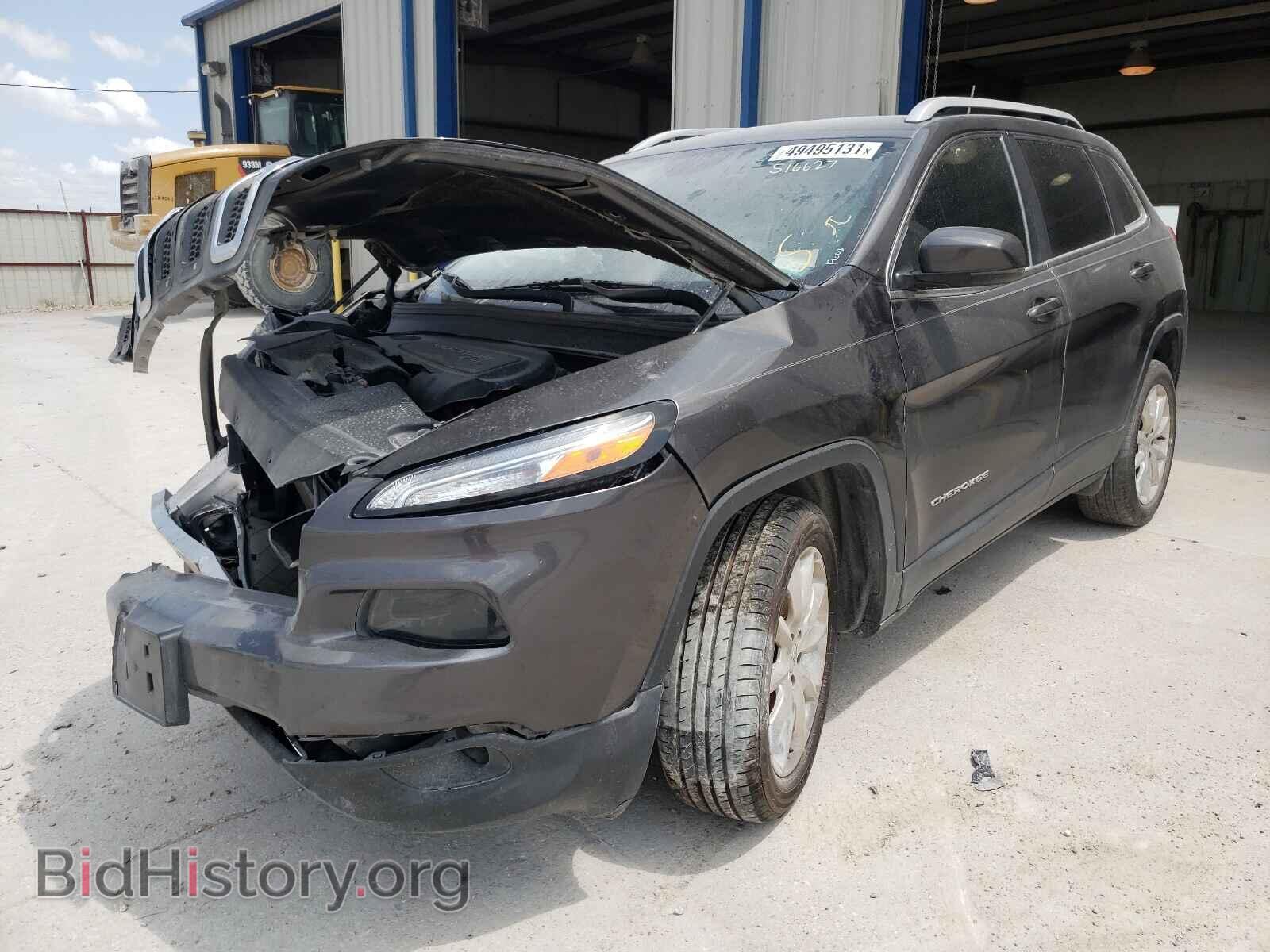 2017 JEEP CHEROKEE - VIN: 1C4PJLDB1HW516627 - Фото 2