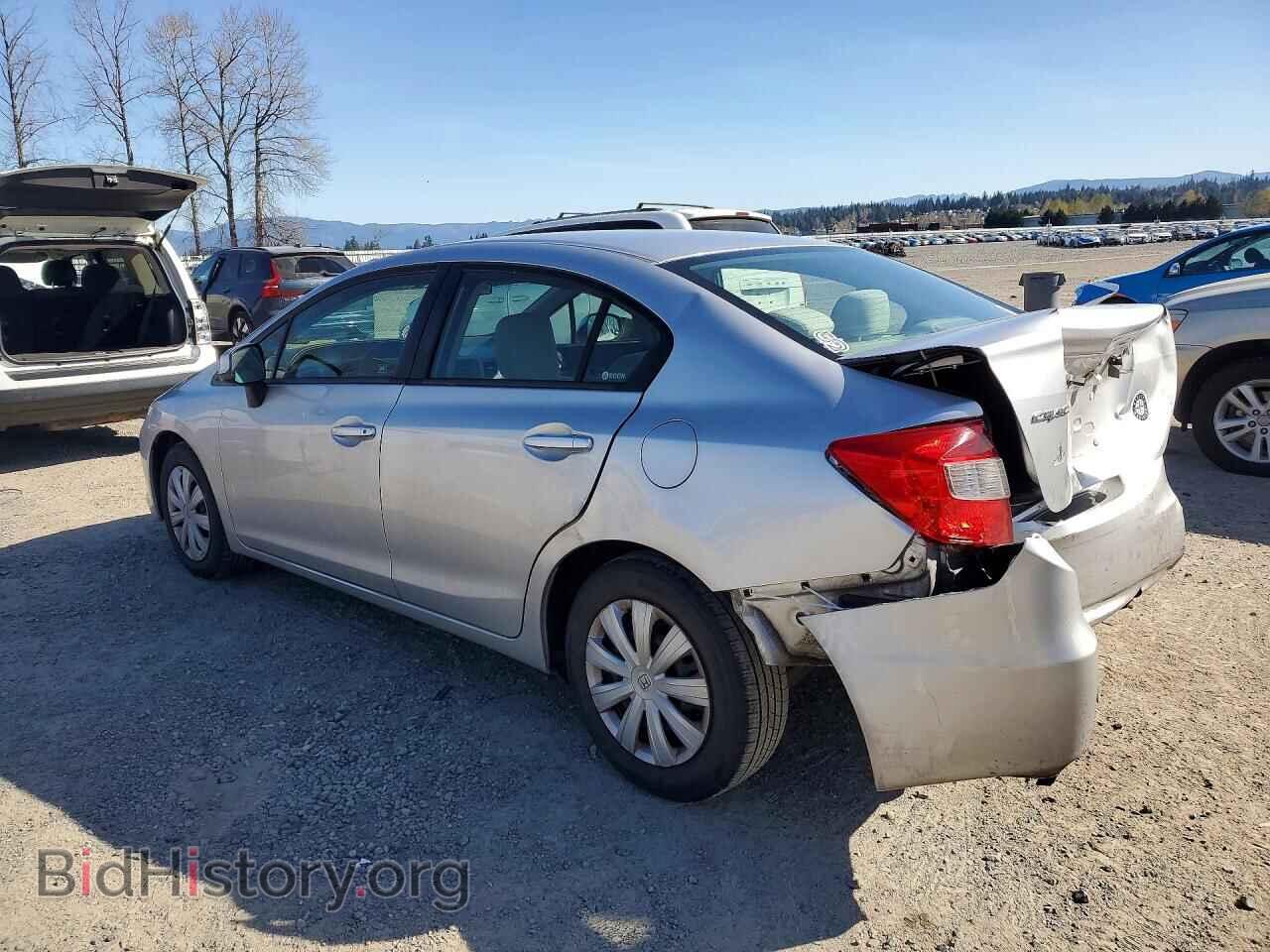 2012 HONDA CIVIC - VIN: 19XFB2F52CE337137 - Фото 2