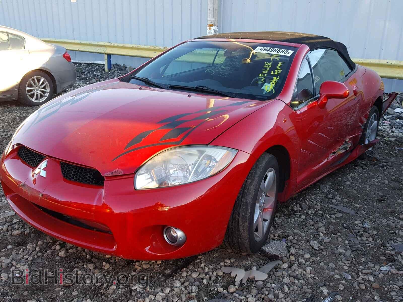 2007 MITSUBISHI ECLIPSE - VIN: 4A3AL25F67E038668 - Photo 2