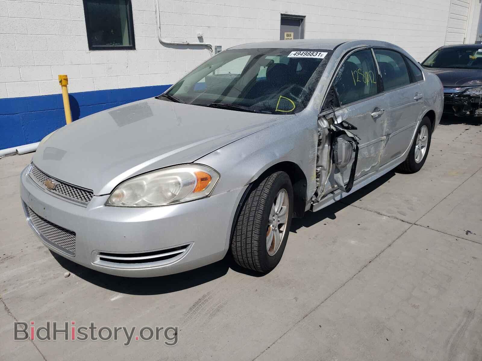 2012 CHEVROLET IMPALA - VIN: 2G1WF5E31C1156753 - Фото 2