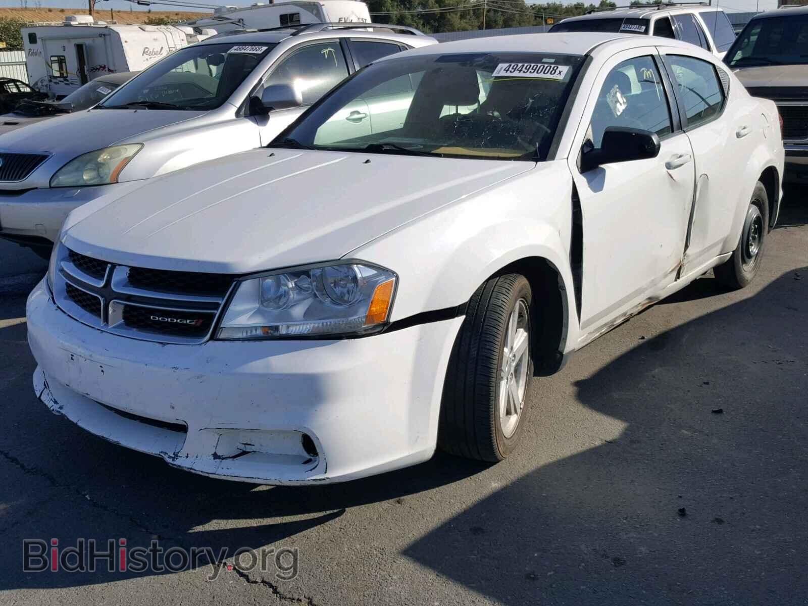2013 DODGE AVENGER - VIN: 1C3CDZAB9DN644311 - Фото 2