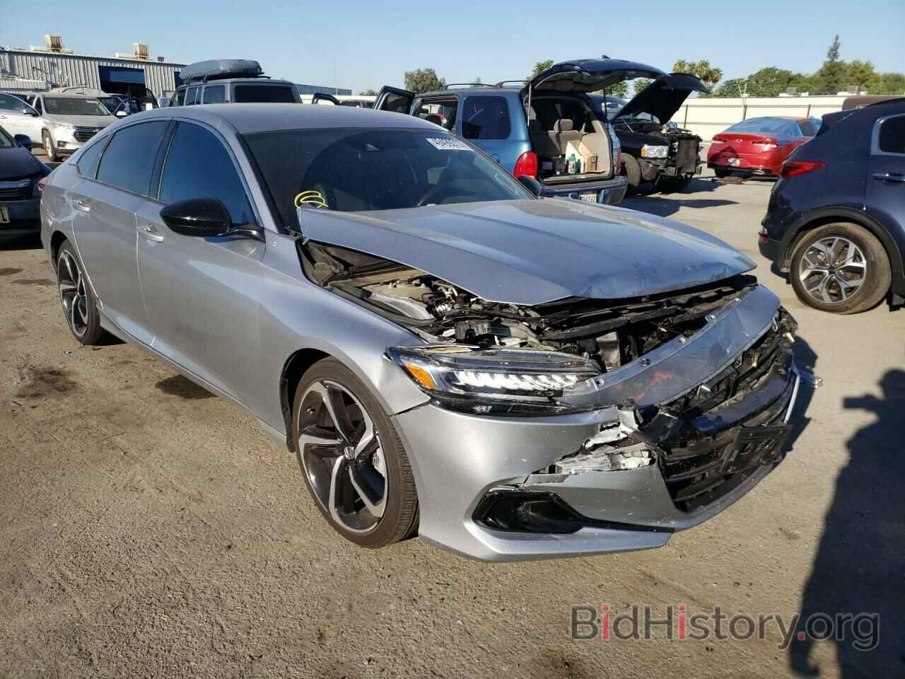 Photo 1HGCV1F32MA109132 - HONDA ACCORD 2021