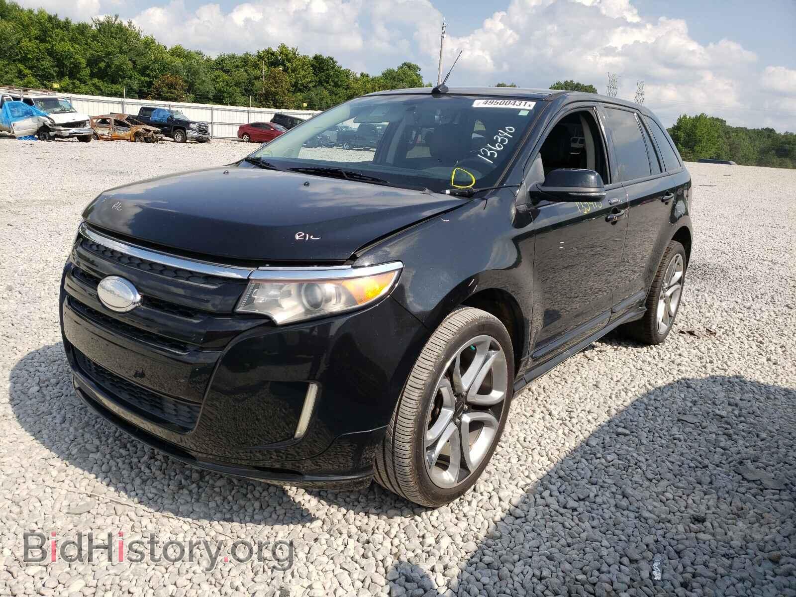 2013 FORD EDGE - VIN: 2FMDK4AK1DBE06128 - Фото 2