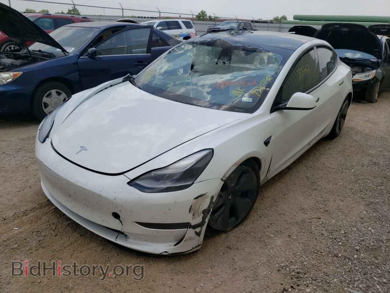 2021 TESLA MODEL 3 - VIN: 5YJ3E1EA0MF920742 - Photo 2