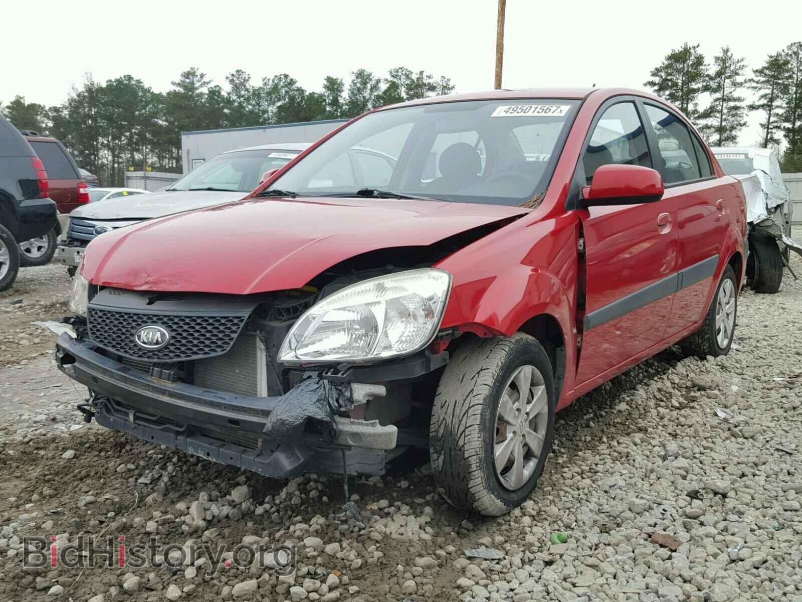 2009 KIA RIO BASE - VIN: KNADE223596477052 - Фото 2