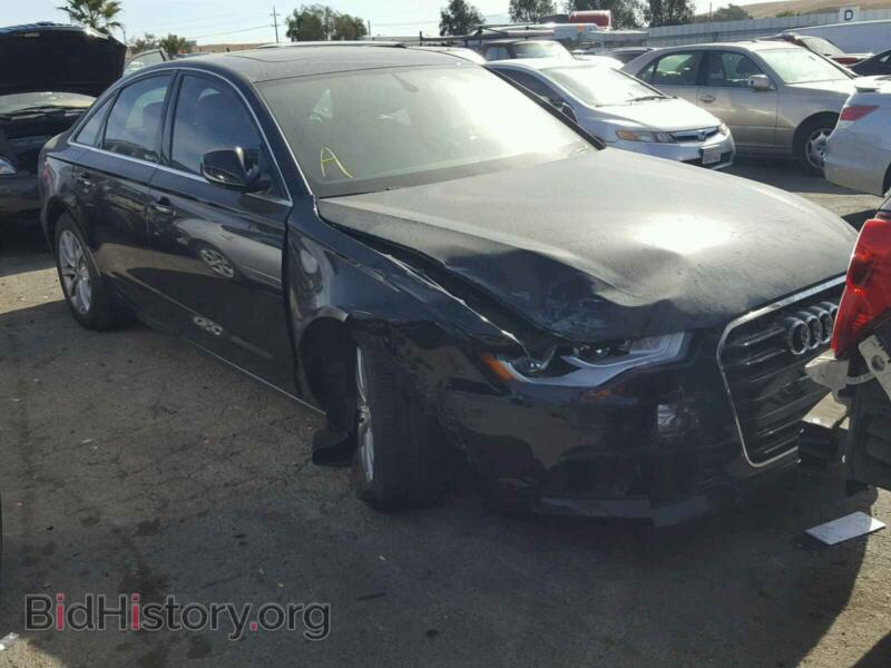 2012 Audi A6 A6 Premium (VIN WAUCFAFC7CN119767) — photo 1 of 10, Copart, damage: front end