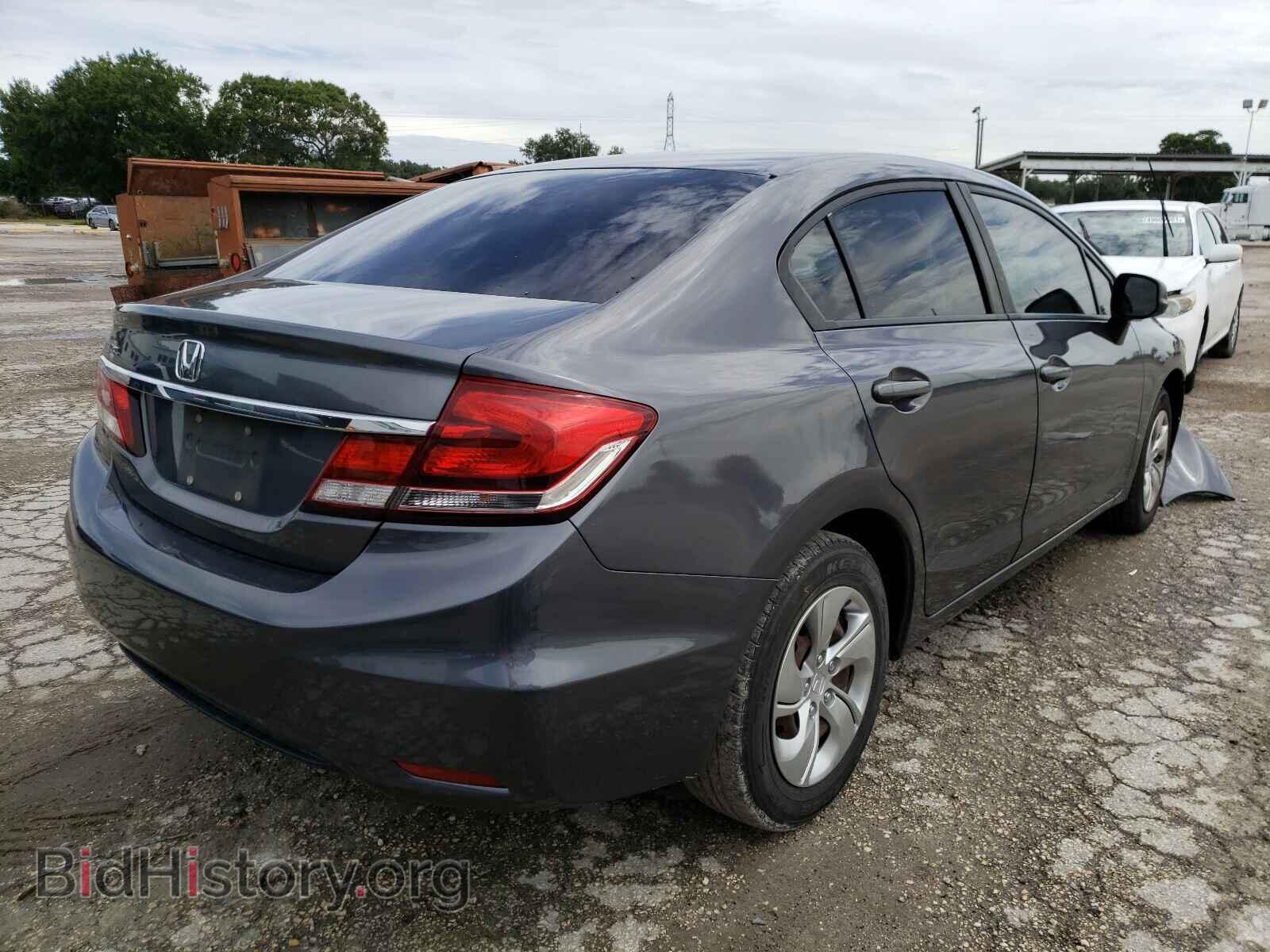 2013 HONDA CIVIC - VIN: 19XFB2F55DE219374 - Фото 4