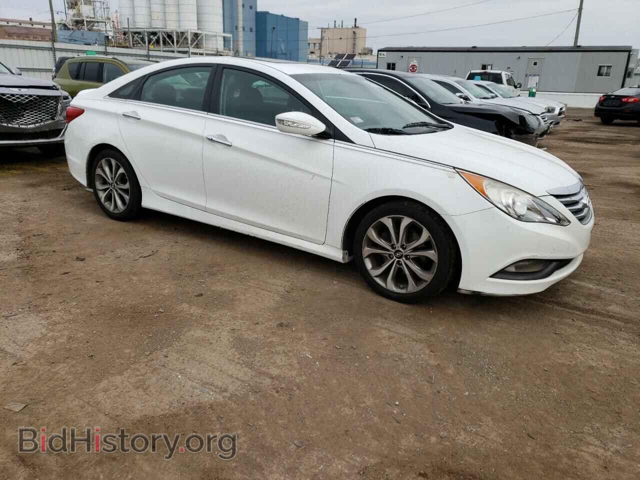 2014 HYUNDAI SONATA - VIN: 5NPEC4AC0EH840335 - Фото 4